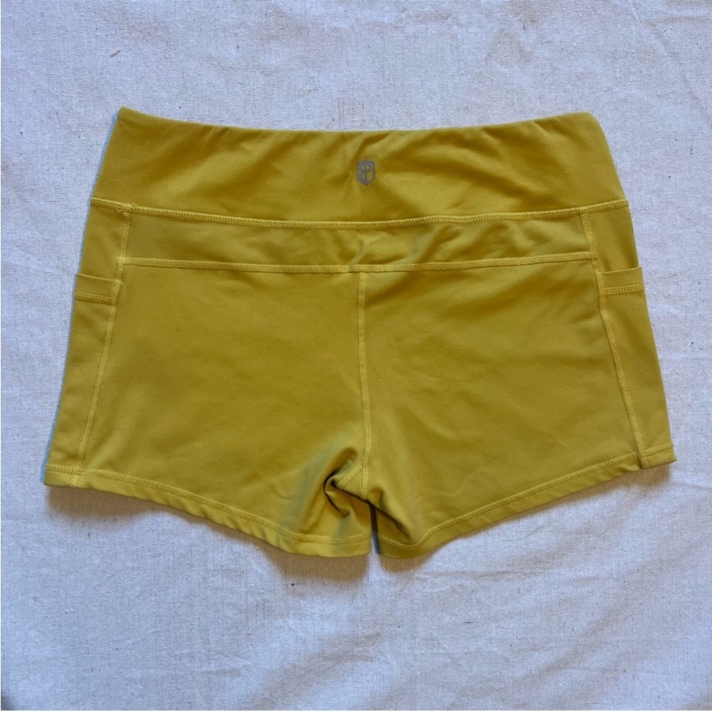 Born Primitive Yellow Athletic Shorts